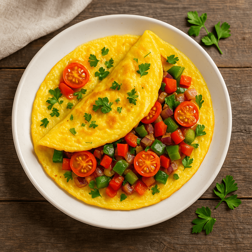 Sebzeli Omlet Tarifi 1 Bol Sebzeli Omlet